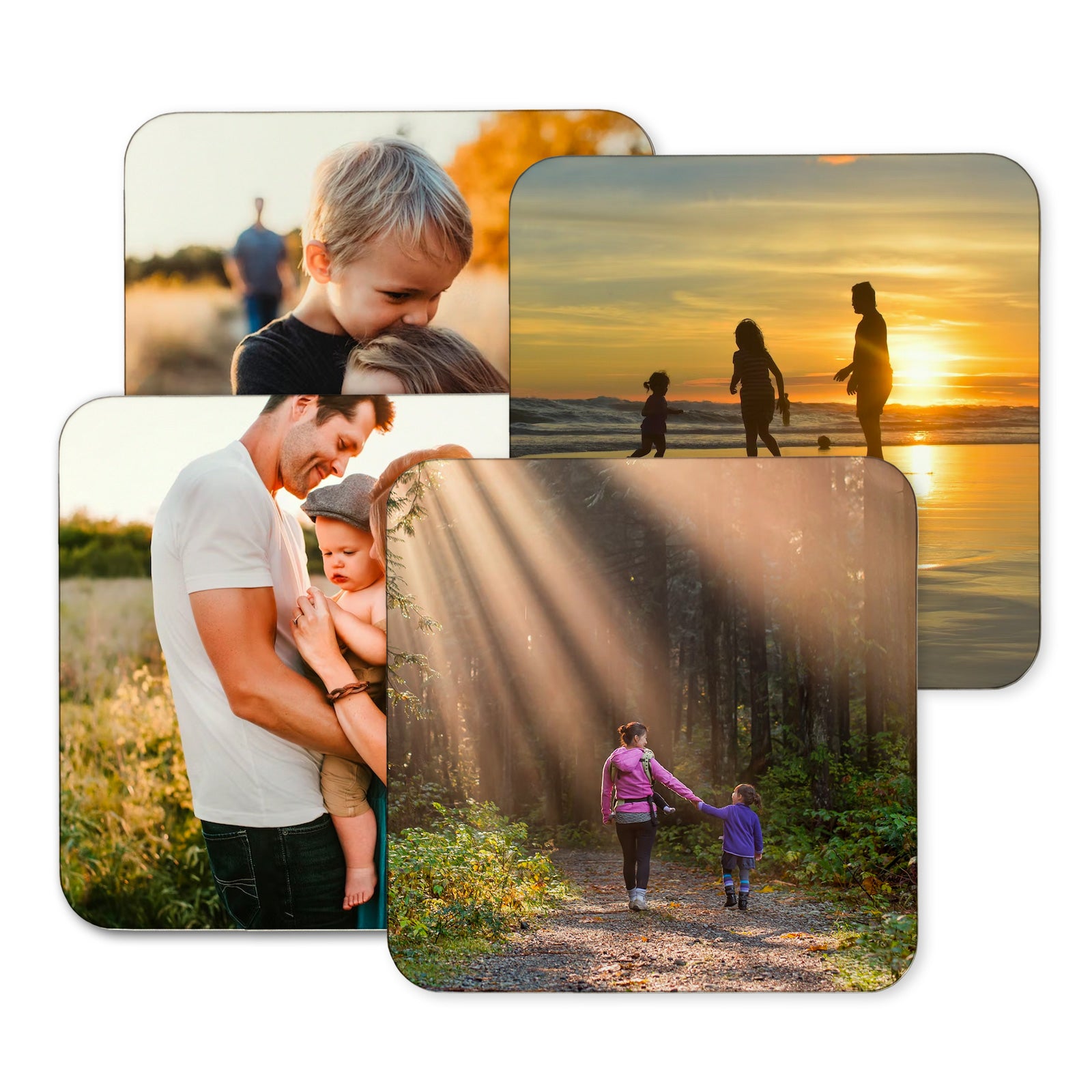 Personalised shop gifts coasters